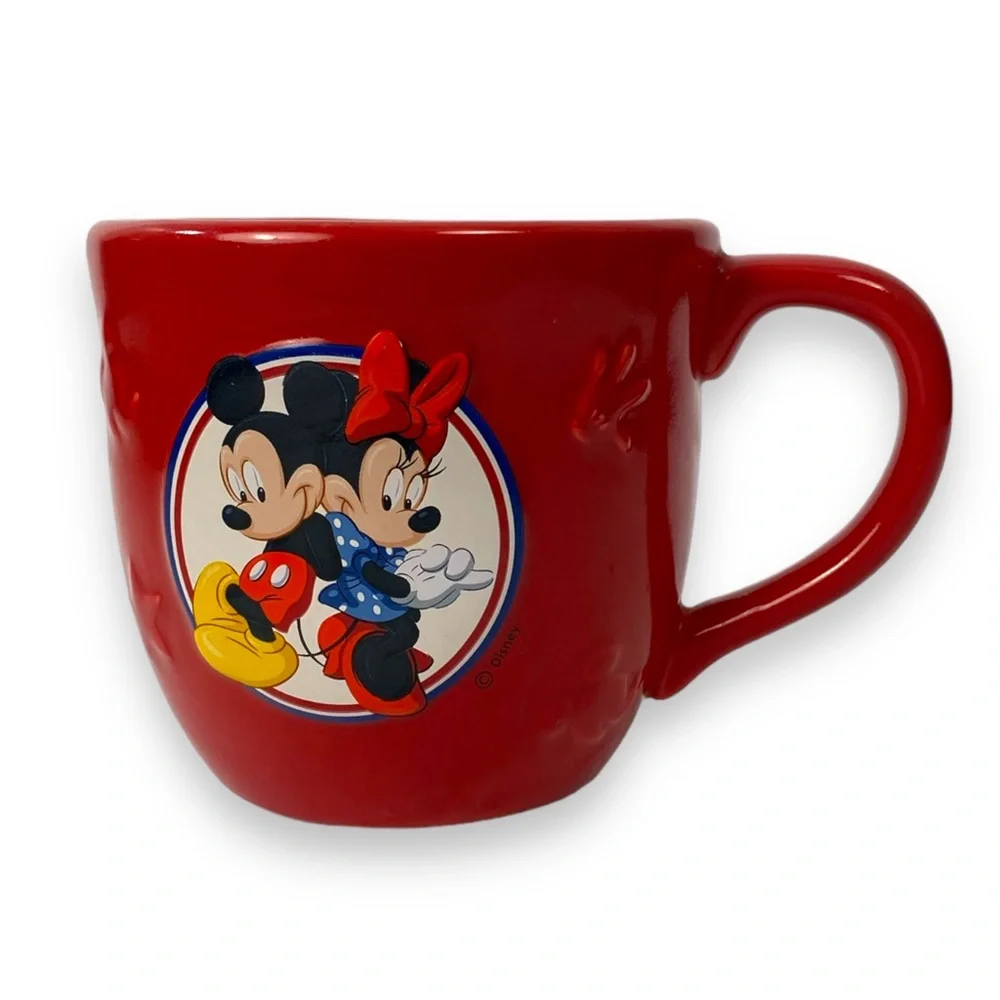 Hallmark 3D DISNEY'S Coffee Mug MICKEY & MINNIE MOUSE‎